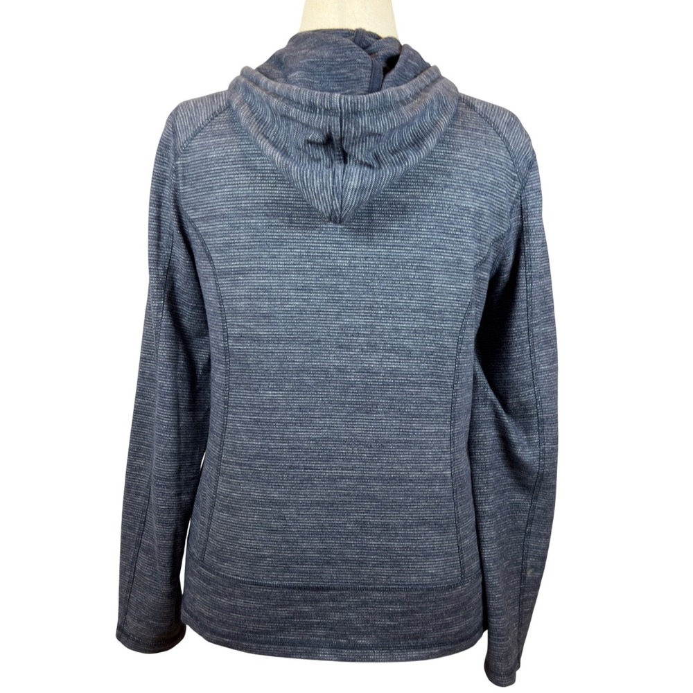 Talbots Lightweight Full Zip Hoodie Heathered Gray Women's Medium Athleisure - Picture 5 of 7